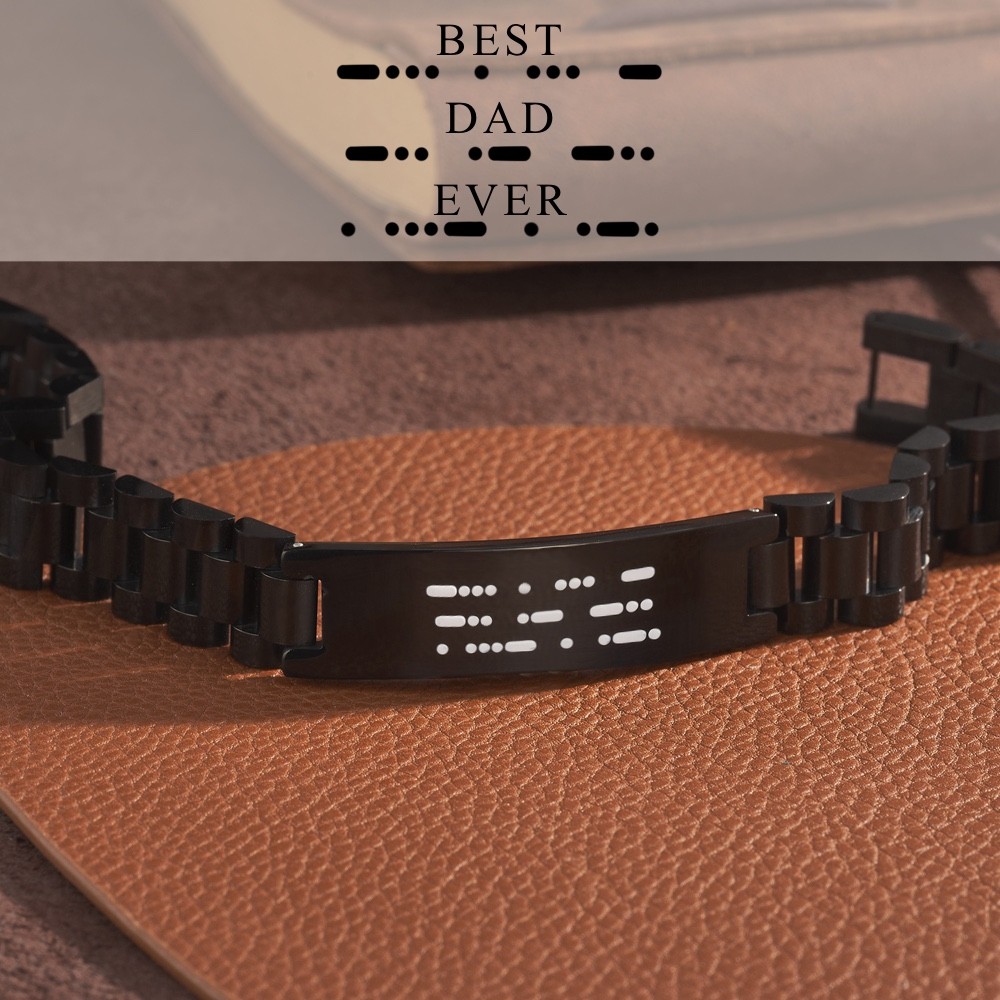 morse code bracelet men