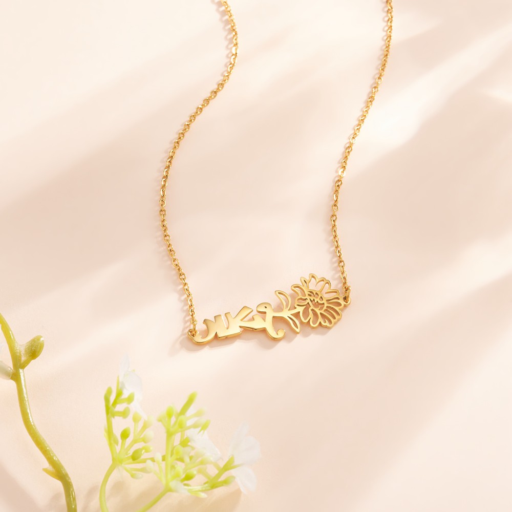 hebrew name necklace