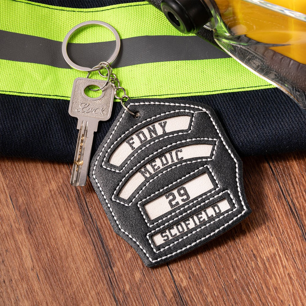 Fireman Keychain