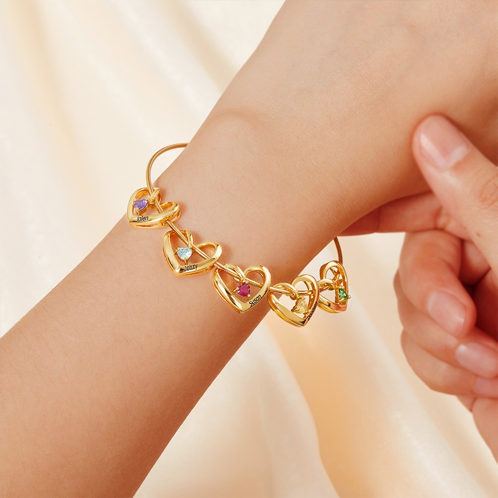 hearts bracelet