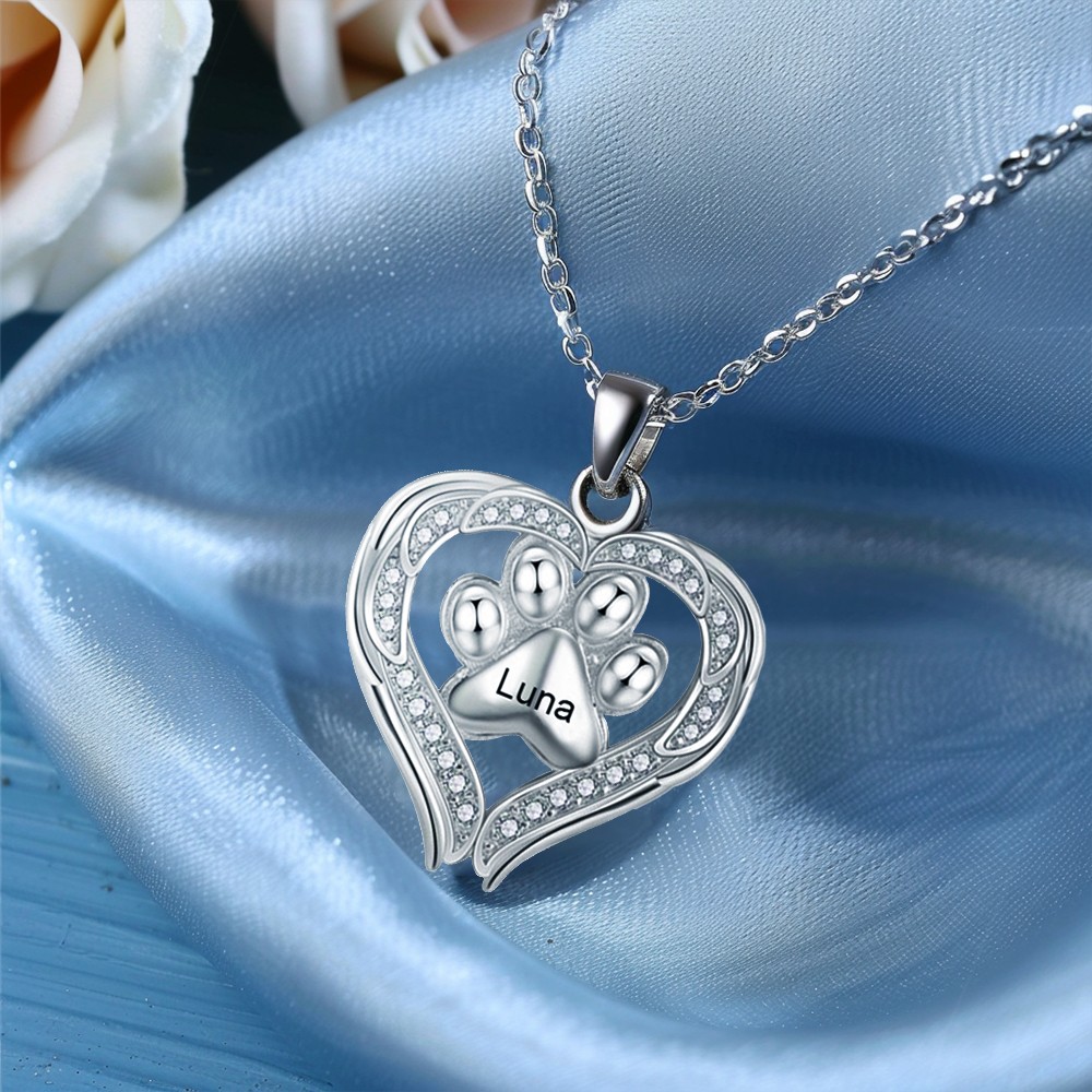 Dog Paw Necklace