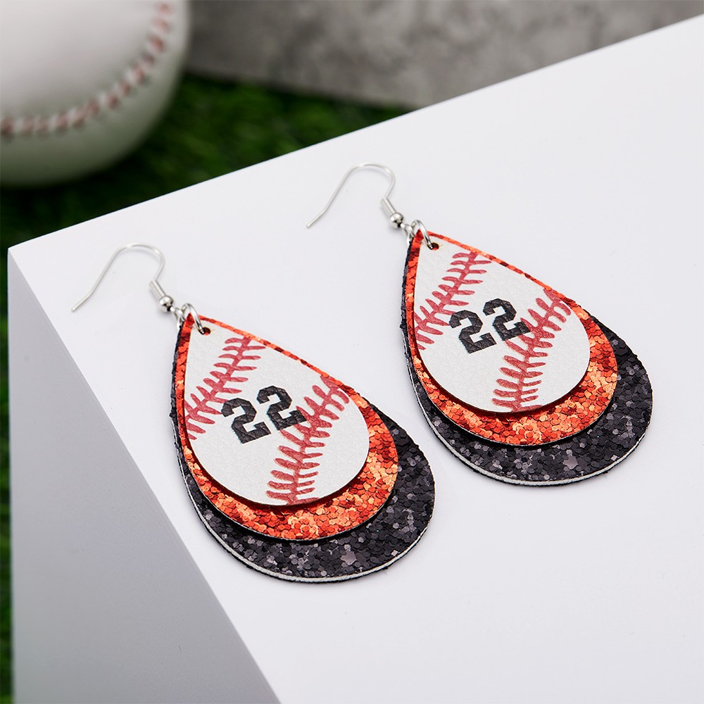 sports earrings