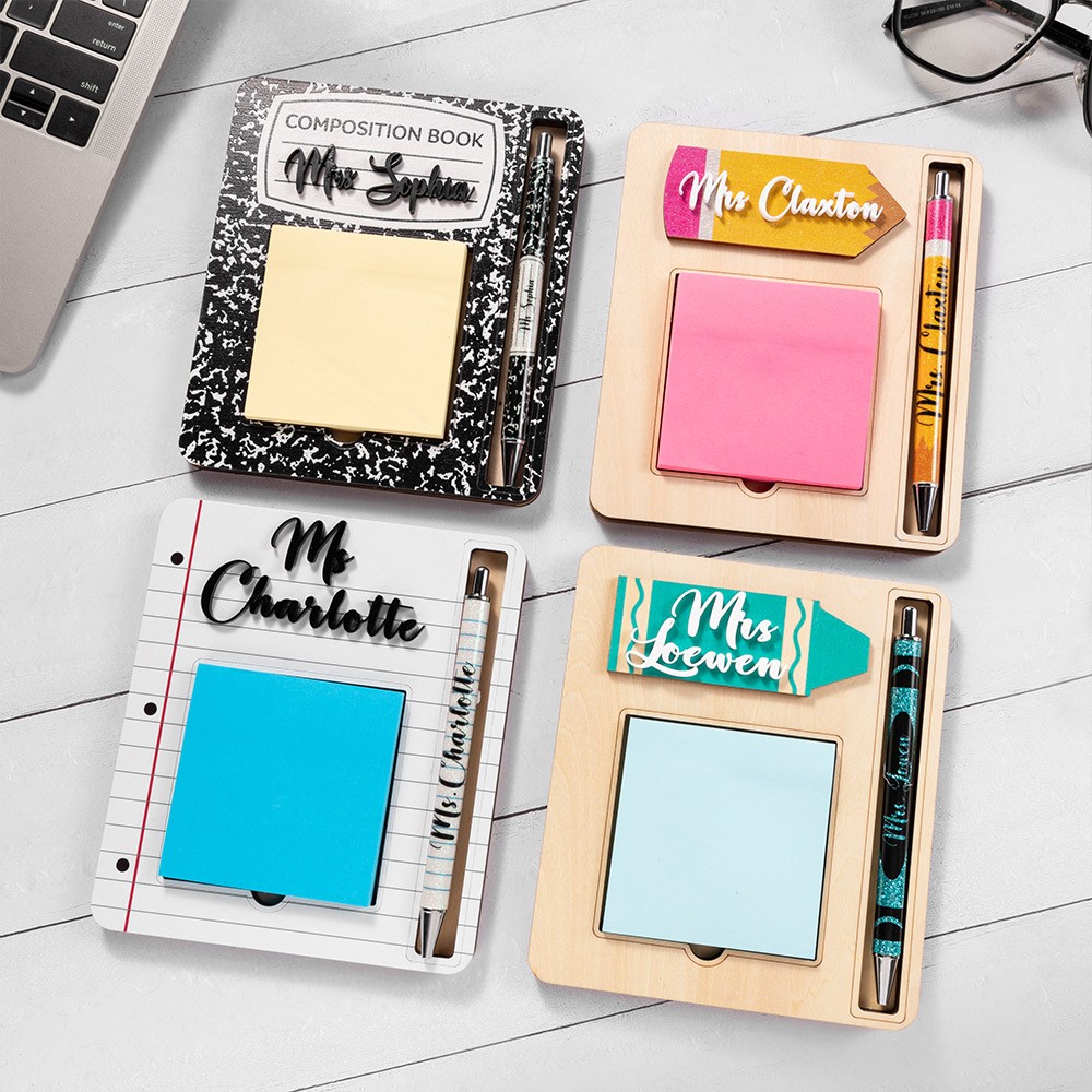 Sticky Note Pad Holder