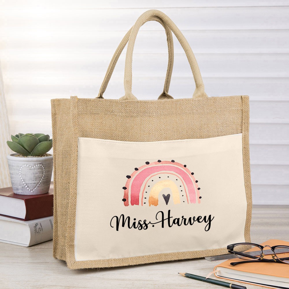 Jute Tote Bag