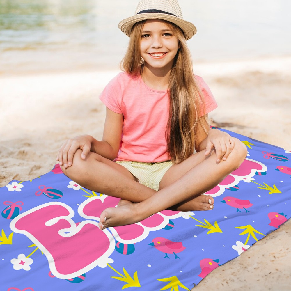 Personalized Beach Towel