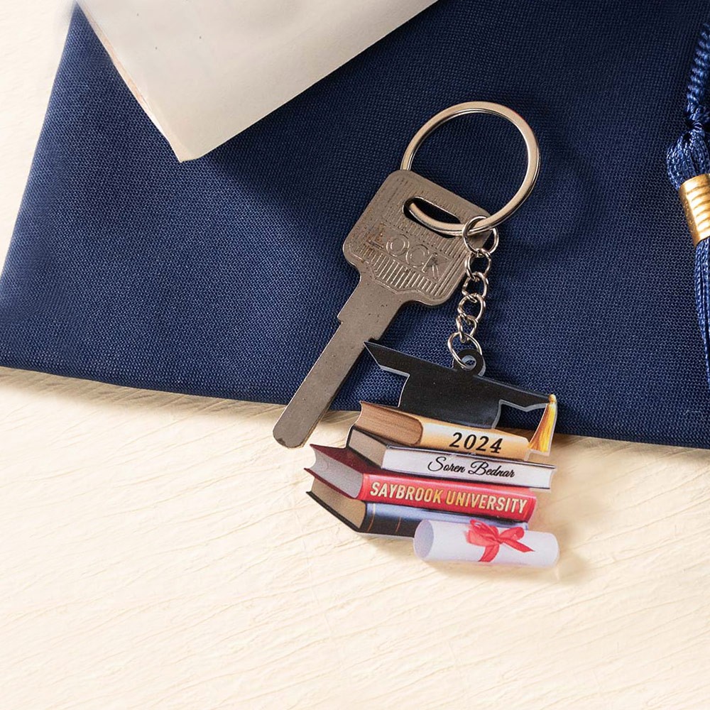 graduation keychain