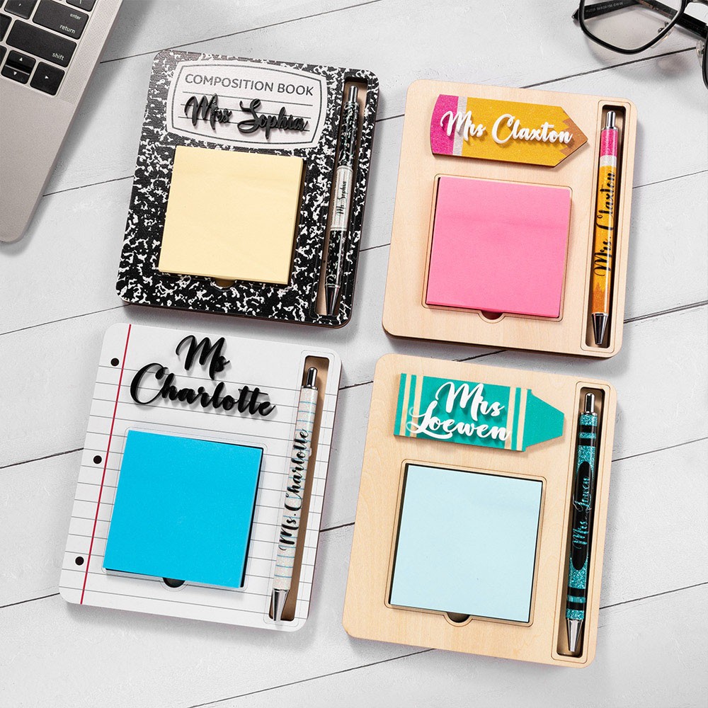 Sticky Note Pad Holder