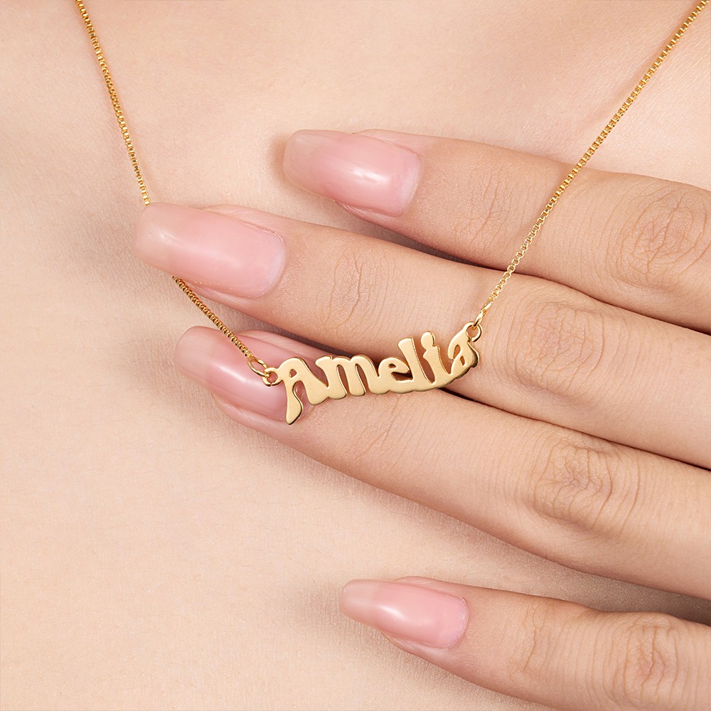 groovy nameplate