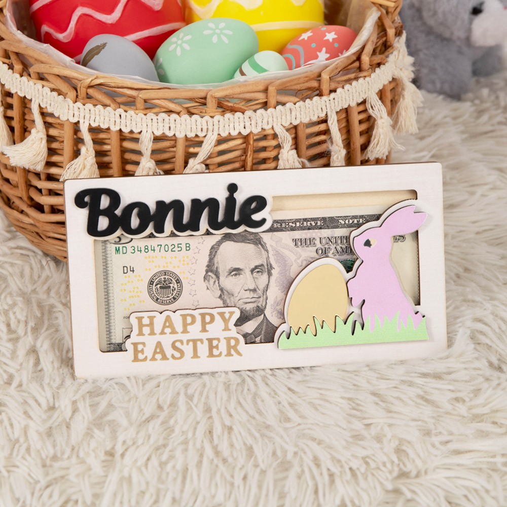 Easter Bunny Money holder