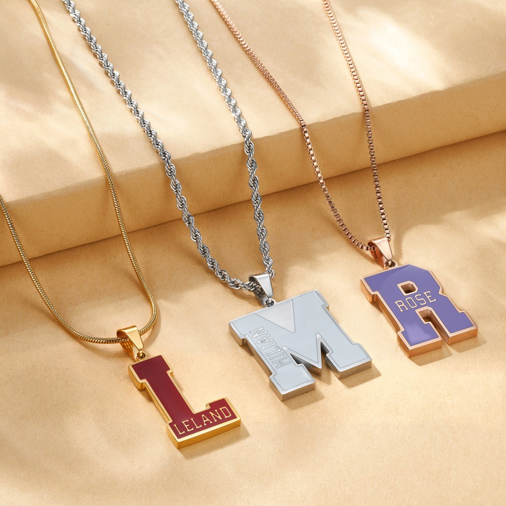 initial necklace