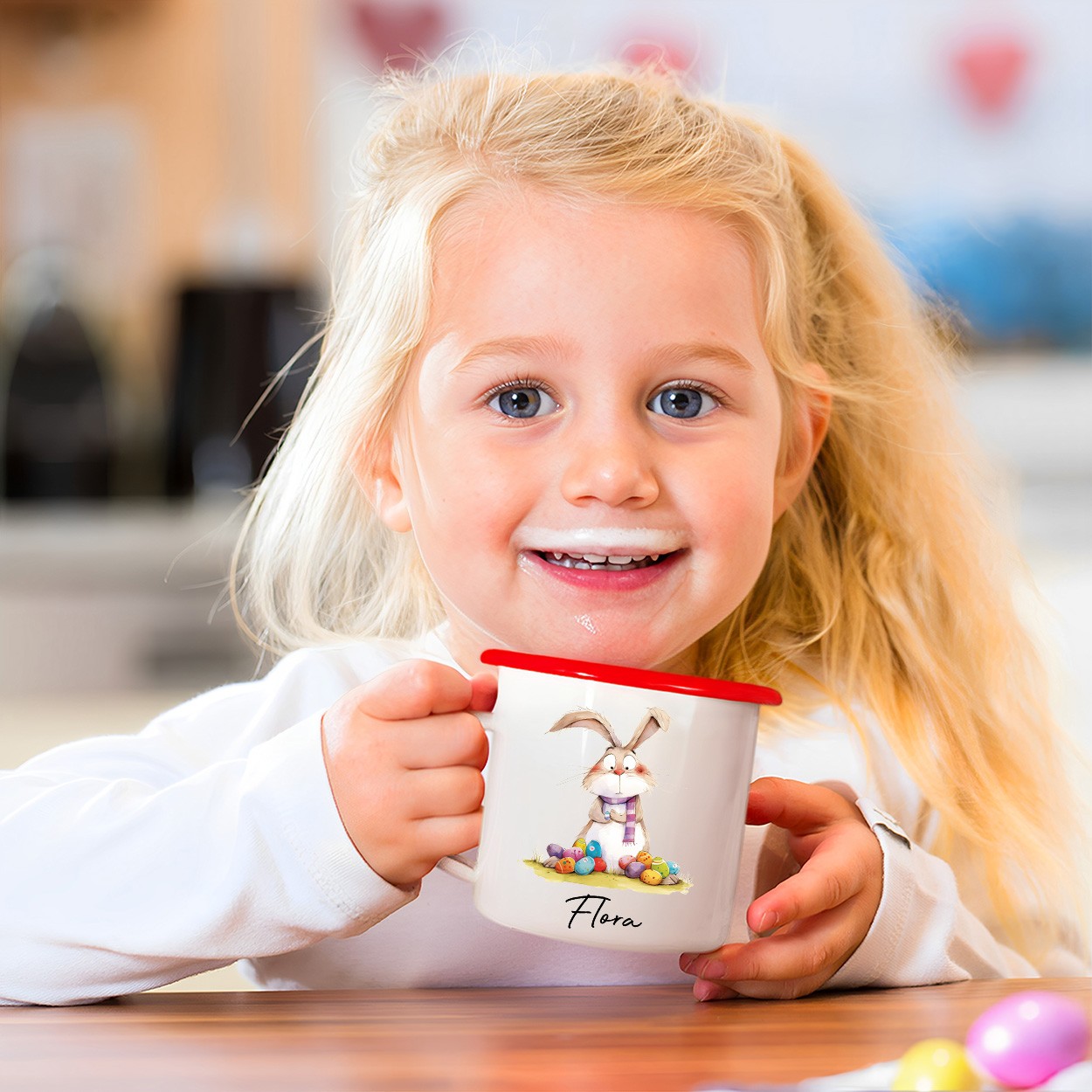 personalized enamel mug