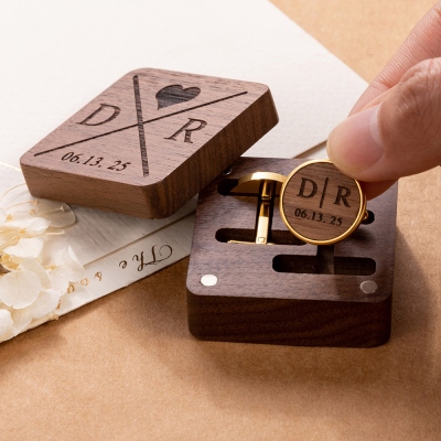 Personalized Groomsmen Cufflinks