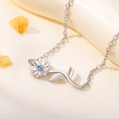 birthstone necklace for women