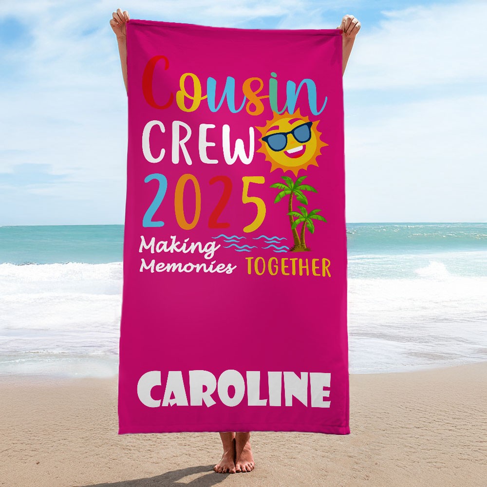 cousin bath towel
