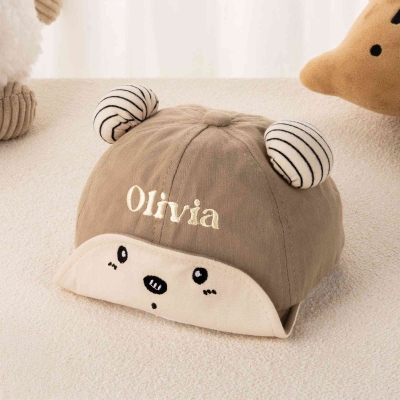 bear baby hat