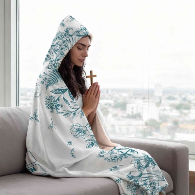 hooded blanket