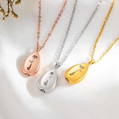 ashes necklace