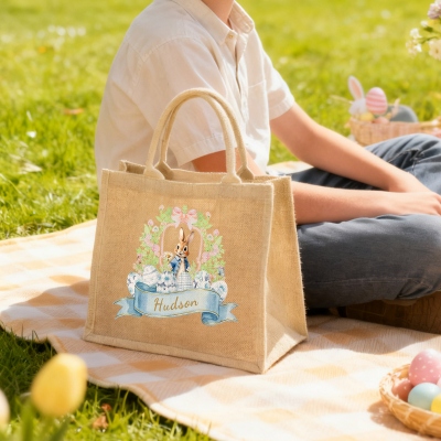 Jutesack mit Namen