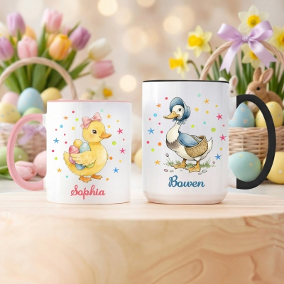 Tasse mit Farbe innen