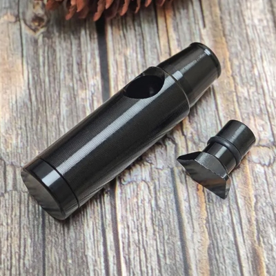 Personalized Name Bullet Shape Snuff Box, Metal Tobacco Box, Laser Engraved Snuff Container, Birthday/Father's Day Gift for Tobacco Lovers/Dad/Him