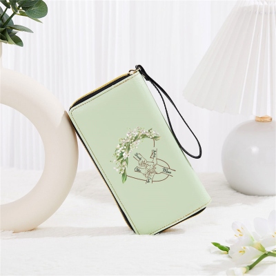 leather purse