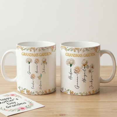 mug with color inside