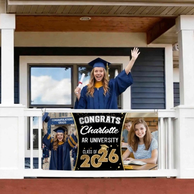 Personalized Graduation Banner