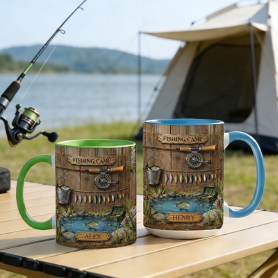 Tasse mit Farbe innen