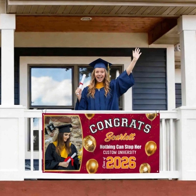 Personalized Graduation Banner
