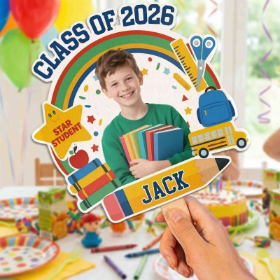 Graduation Photo Fan