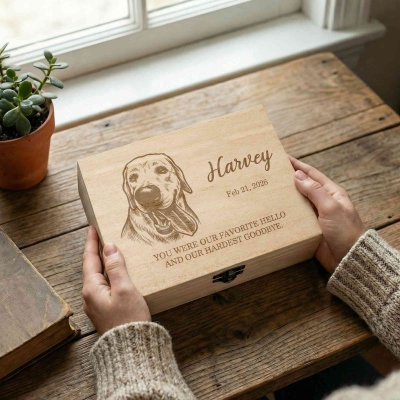 Wooden Keepsake Box