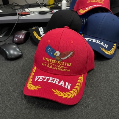 Personalized Embroidered Name 4th of July United States Baseball Cap, 250th Anniversary Eagle Hat, Independence Day Gift for American Family/Patriots