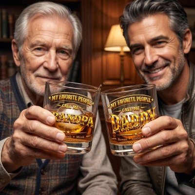 Whiskyglas med namn