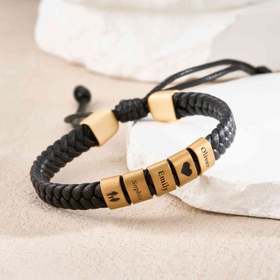 Leather Men Bracelet