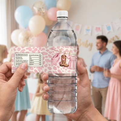 water bottle labels
