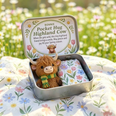 Personlig fickkram i plånbok med namn, mini plyschko, säsongsbetonad vår-/sommarpresent, födelsedagspresent till vänner/älskare