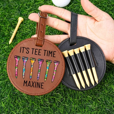 Golf Tee Holder Bag