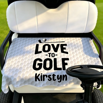 golf cart seat cover