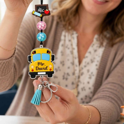 Personalisiertes Lehrer-Lanyard
