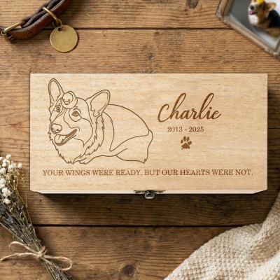 Wooden Keepsake Box