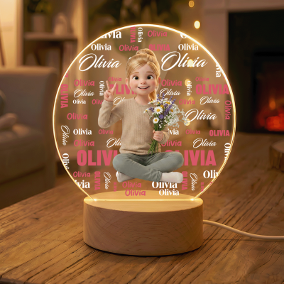 Luce notturna personalizzata