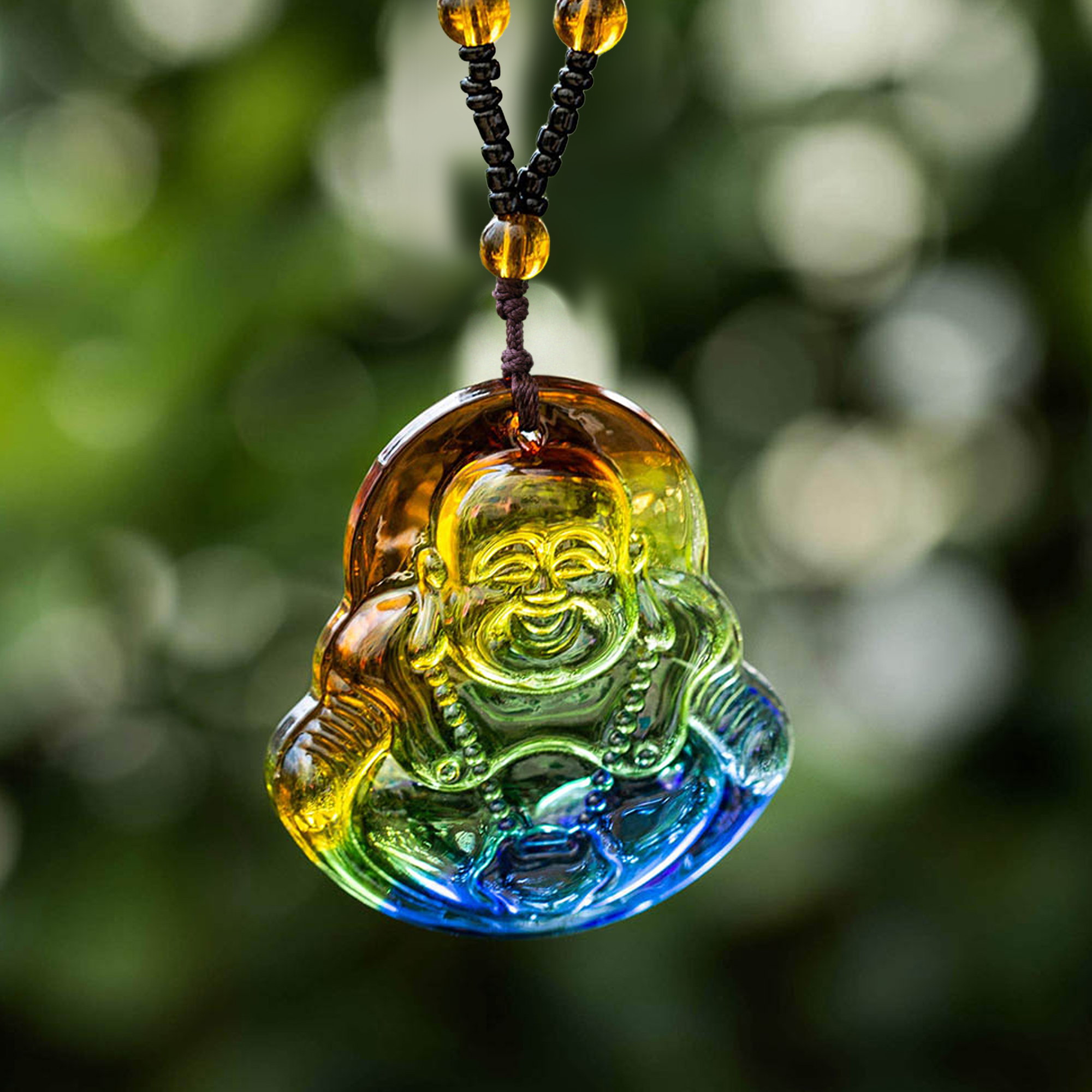 colar de Buda de jade