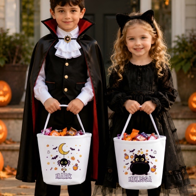 Halloween Candy Basket