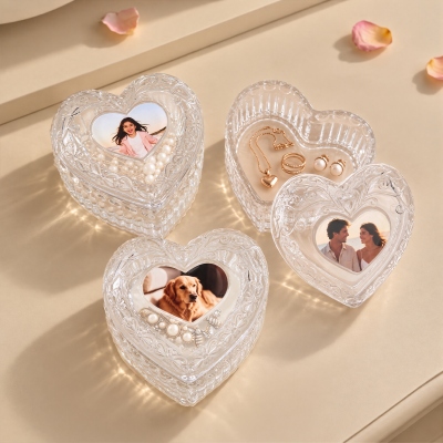 Glass Jewelry Box