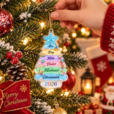 クリスマスツリーの飾り