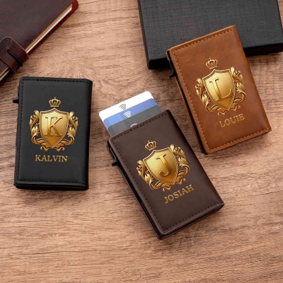 RFID Blocking Pop Up Card Holder