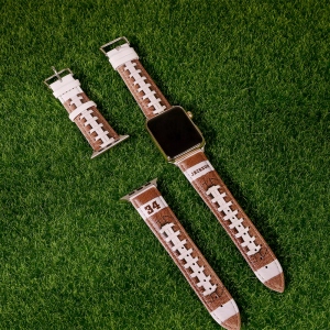 Personalized Baseball/Football Watch Band for Apple Watch
