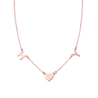 Personalized 1-8 Initials Necklace
