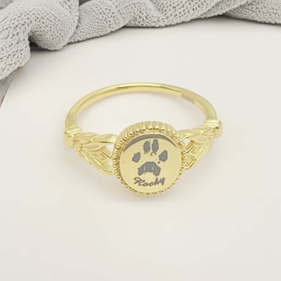 Bague en argent sterling