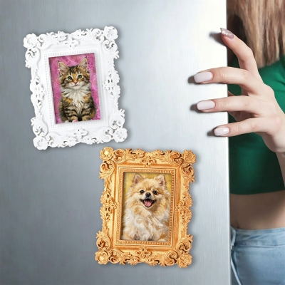3D printing magnetic photo frame